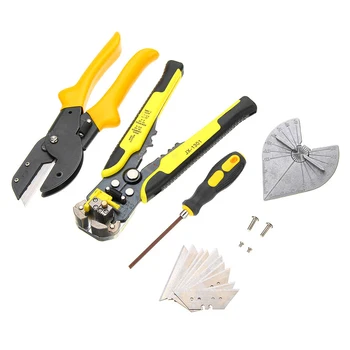 Professional JX-C1813 Universal Angle Cutter Mitre Shear Scissors Terminals Wire Stripper Tools Set High Quality
Professional JX-C1813 Universal Angle Cutter Mitre Shear Scissors Terminals Wire Stripper Tools Set High Quality