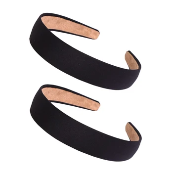 8pcs Wide Elastic Headbands Pure Color Brief Head Hoop Hair Accessory Fabrics Headwear for Women Girls (Black)
8pcs Wide Elastic Headbands Pure Color Brief Head Hoop Hair Accessory Fabrics Headwear for Women Girls (Black)