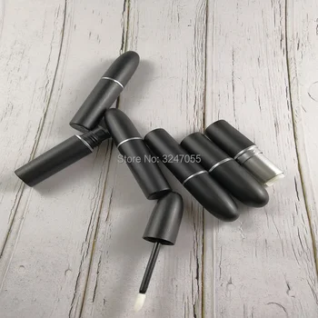 10/30/50/100pcs Matte Black 12.1mm Bullet Shape Lipstick Tube, Plastic Empty New Arrival Black Bullet Lip Gloss Refillable Tube
10/30/50/100pcs Matte Black 12.1mm Bullet Shape Lipstick Tube, Plastic Empty New Arrival Black Bullet Lip Gloss Refillable Tube