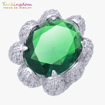 Yunkingdom exaggerated animal paw design oval green cubic zirconia fine big rings for women M0390
Yunkingdom exaggerated animal paw design oval green cubic zirconia fine big rings for women M0390