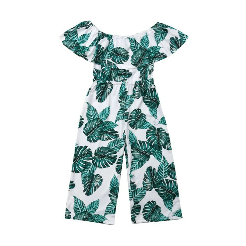 Kids Girls Overalls Princess Costume Green Leaf Print Off Shoulder Clothing One Piece Clothes Summer Overalls Toddler Outfits
Kids Girls Overalls Princess Costume Green Leaf Print Off Shoulder Clothing One Piece Clothes Summer Overalls Toddler Outfits