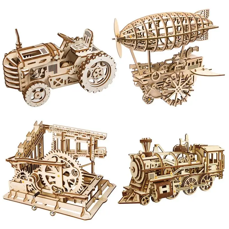 DIY Gear Drive Wooden Mechanical Model Building Kits Assembly Toy Gift for Children Teens Adult
DIY Gear Drive Wooden Mechanical Model Building Kits Assembly Toy Gift for Children Teens Adult