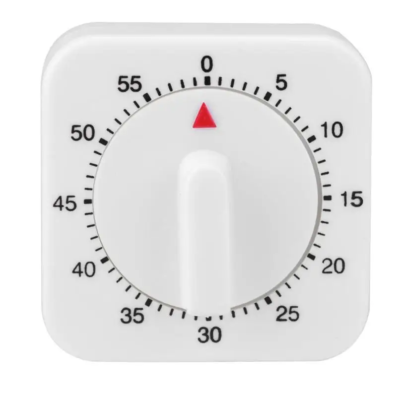 Kitchen Timer 60 Minutes Count Down Alarm Reminder White Square Mechanical Timer for Kitchen Tools
Kitchen Timer 60 Minutes Count Down Alarm Reminder White Square Mechanical Timer for Kitchen Tools