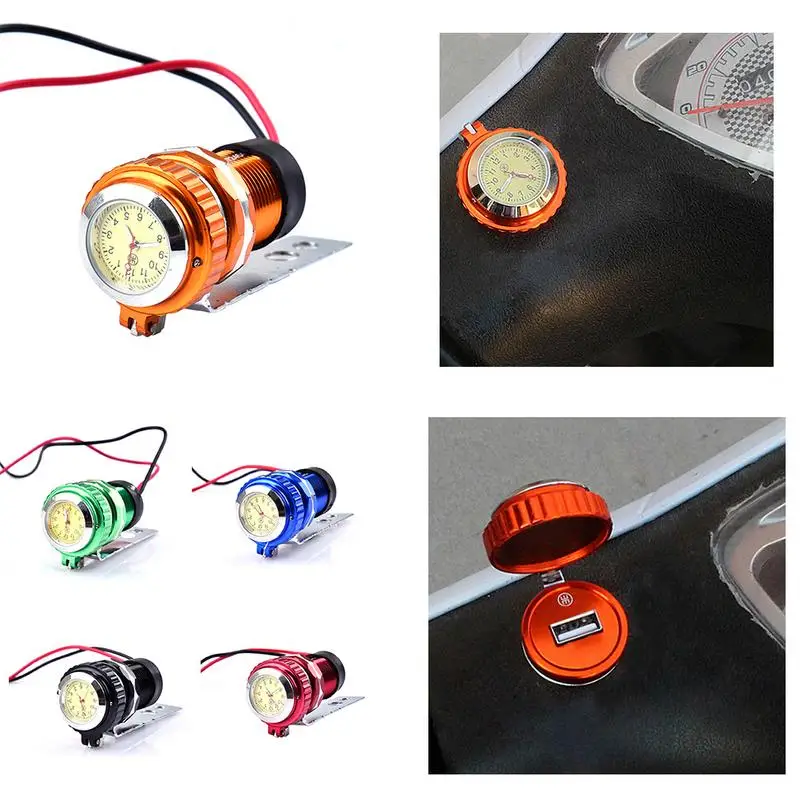 12V Motorcycle Modified Accessories Car USB with Watch Charger Waterproof Mobile Phone Charger Cigarette Lighter USB Moto
12V Motorcycle Modified Accessories Car USB with Watch Charger Waterproof Mobile Phone Charger Cigarette Lighter USB Moto
