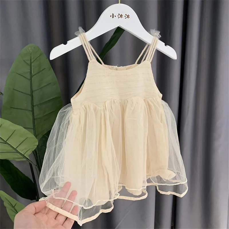 Princess Dress Fashion Summer Sling Kids Dresses For Girls Toddler Baby Party And Wedding Tutu Clothing | Детская одежда и обувь