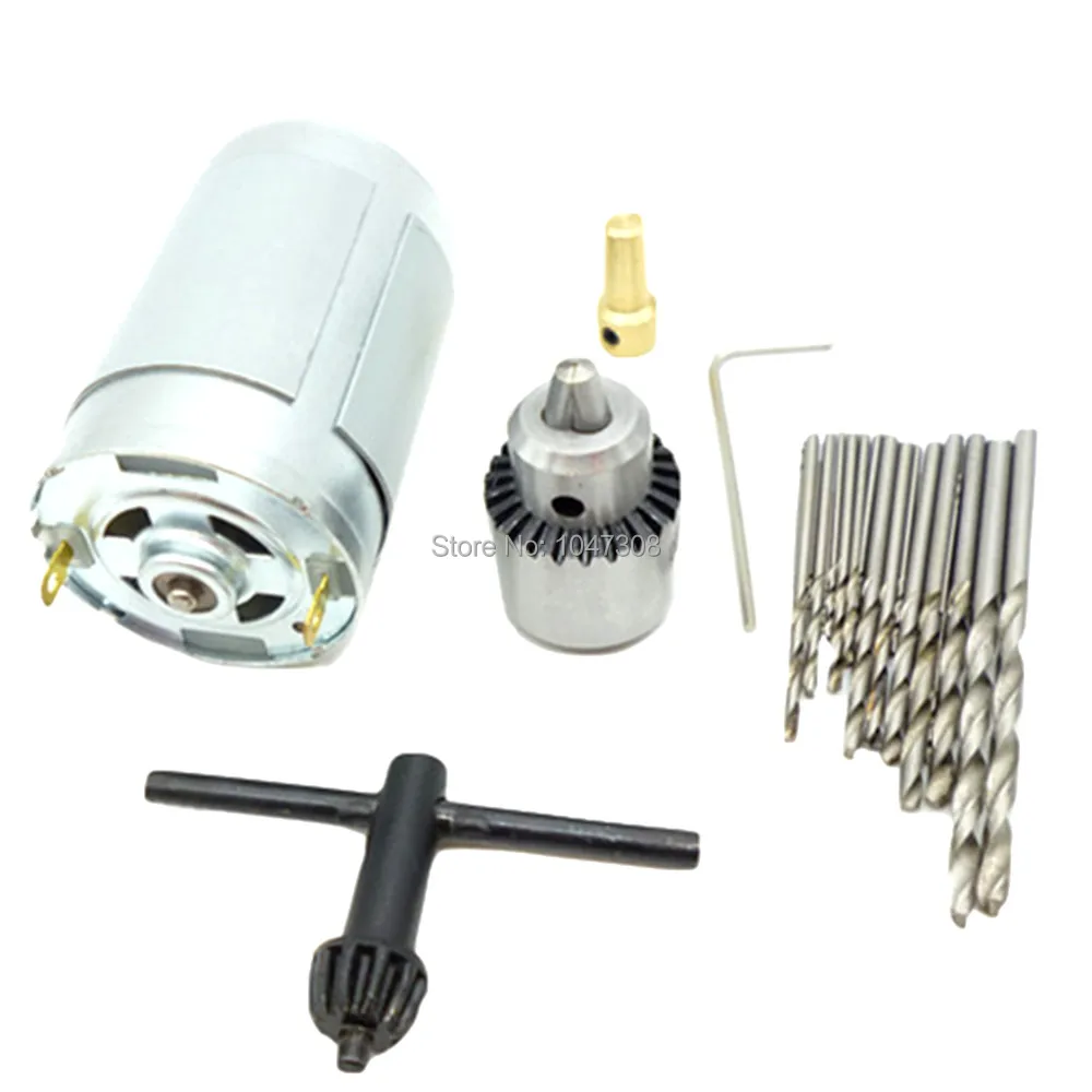 12v Dc Magnetic Electric Lathe Press 555 Motor + Keyed Drill Chuck + Chuck Key+ Motor Shaft + Small Wrench + 25x Twist Drill Bit
12v Dc Magnetic Electric Lathe Press 555 Motor + Keyed Drill Chuck + Chuck Key+ Motor Shaft + Small Wrench + 25x Twist Drill Bit
