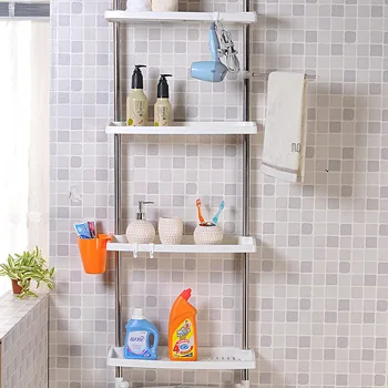 4 Tiers Storage Rack Kitchen Storage Holder Shelf Wall Mounted Storage Shelving Seasoner Rack Bathroom Storage Rack 
4 Tiers Storage Rack Kitchen Storage Holder Shelf Wall Mounted Storage Shelving Seasoner Rack Bathroom Storage Rack