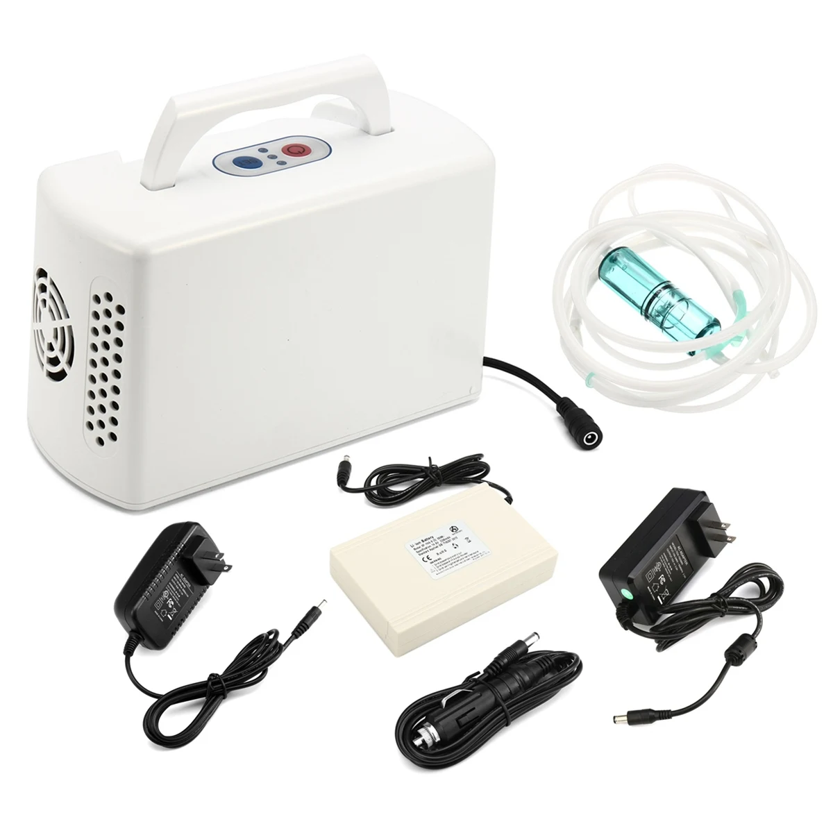 3L/MIN 32W Portable Oxygen Concentrator Machine Efficient Air Generator Purifier Household Air Purifier Conditioning Appliance
3L/MIN 32W Portable Oxygen Concentrator Machine Efficient Air Generator Purifier Household Air Purifier Conditioning Appliance