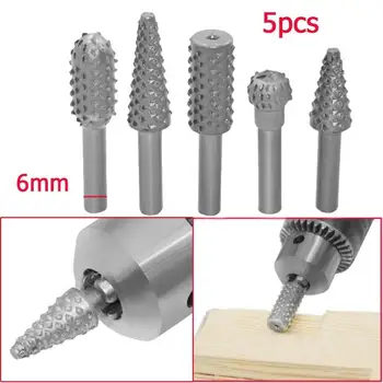 5pcs Steel Rotary Rasp File 1/4" Shank Rotary Craft Files Rasp Burrs Wood Bits Grinding Power Woodworking Hand Tool Dropshipping
5pcs Steel Rotary Rasp File 1/4" Shank Rotary Craft Files Rasp Burrs Wood Bits Grinding Power Woodworking Hand Tool Dropshipping