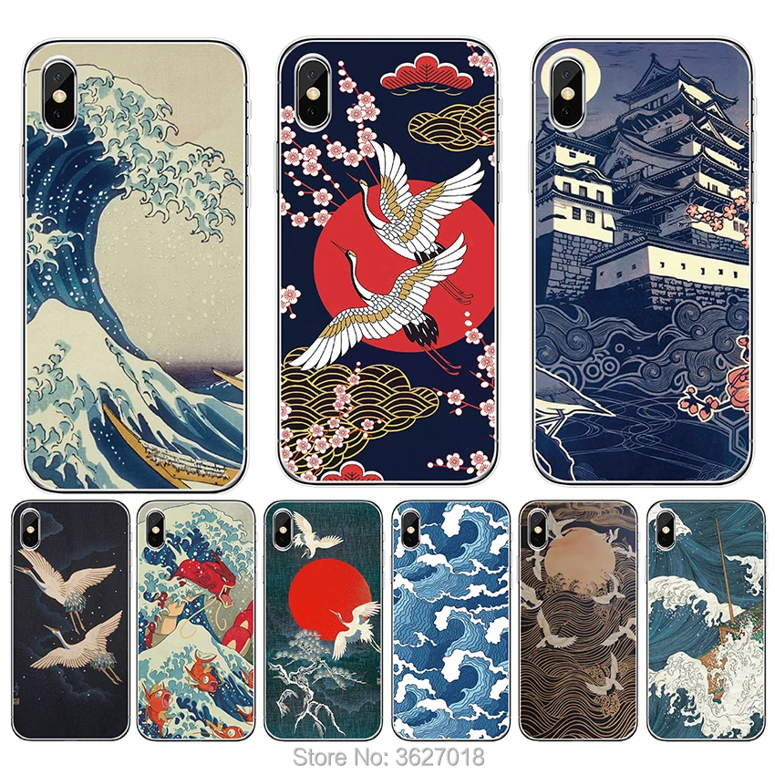 YAZHYUJE Case For One Plus 6 6T 5 5T X 3 3T 2 one Back Cover Cartoon Wave Art Japanese Soft TPU Silicone Cell Phone Case
YAZHYUJE Case For One Plus 6 6T 5 5T X 3 3T 2 one Back Cover Cartoon Wave Art Japanese Soft TPU Silicone Cell Phone Case
