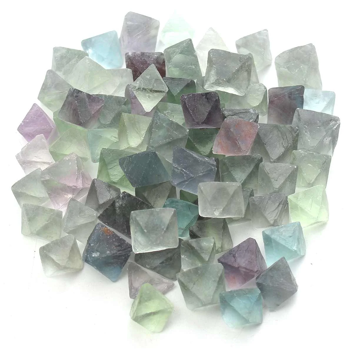 230g Blue and Green Fluorite Octahedron Crystals Stones Healing Stones Fluorite Raw Gemstone Ornament Stone Walking Stick
230g Blue and Green Fluorite Octahedron Crystals Stones Healing Stones Fluorite Raw Gemstone Ornament Stone Walking Stick