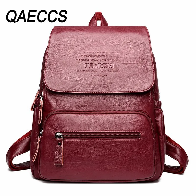 2019 women Leather Backpacks high quality Mochilas Female Back Pack Large Capacity Travel Backpack For Girls Casual Daypack New
2019 women Leather Backpacks high quality Mochilas Female Back Pack Large Capacity Travel Backpack For Girls Casual Daypack New