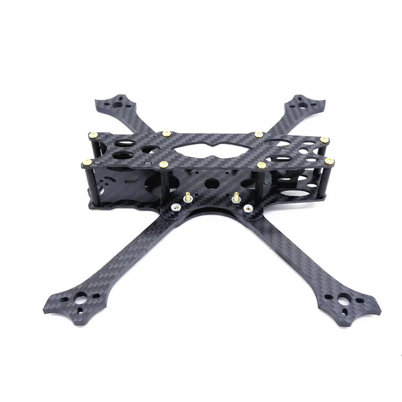 Cockroach V2 225mm Wheelbase 5mm Arm Carbon Fiber 5 Inch Frame Kit for RC Drone FPV Racing
Cockroach V2 225mm Wheelbase 5mm Arm Carbon Fiber 5 Inch Frame Kit for RC Drone FPV Racing