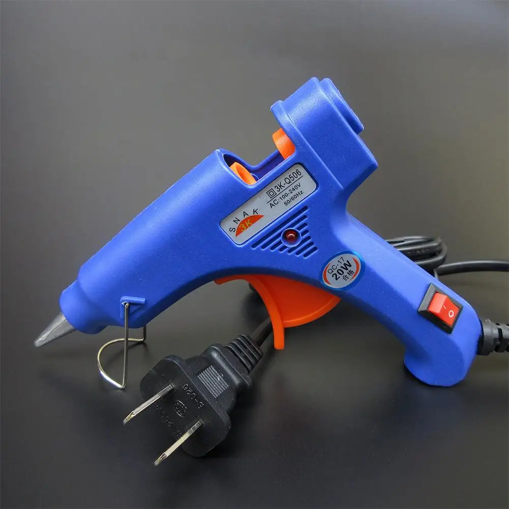 20W 110V-240V Melt Glue Gun,7mm*150mm Glue Sticks DIY Thermo Mini Adhesive Glue gun Repair Heat Tools
20W 110V-240V Melt Glue Gun,7mm*150mm Glue Sticks DIY Thermo Mini Adhesive Glue gun Repair Heat Tools