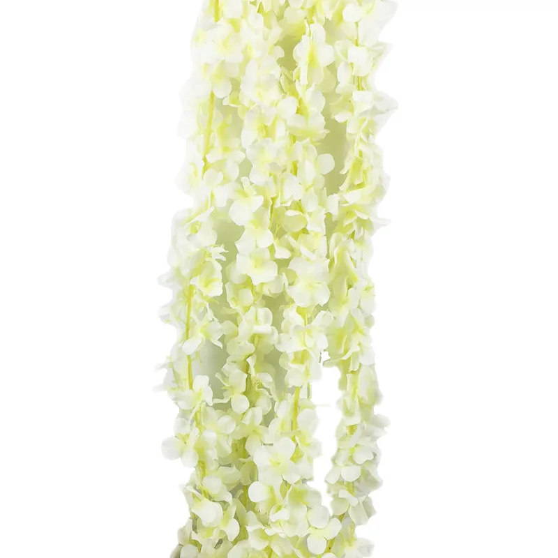2m Home Fashion Artificial Hydrangea Party Romantic Wedding Decorative Garlands of Artificial Flowers Wisteria V1820 white
2m Home Fashion Artificial Hydrangea Party Romantic Wedding Decorative Garlands of Artificial Flowers Wisteria V1820 white