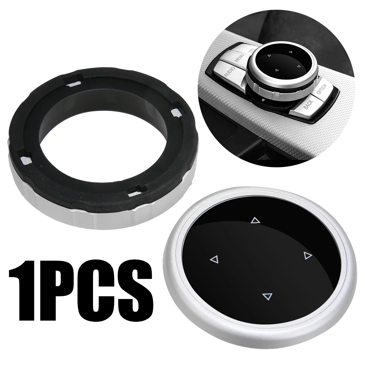 New Arrival Car Multimedia Control Knob Trim Cover Sticker For BMW 1 2 3 4 5 6 7 X1 X3 X4 X5 X6 IDRIVE Car Accessories Syling
New Arrival Car Multimedia Control Knob Trim Cover Sticker For BMW 1 2 3 4 5 6 7 X1 X3 X4 X5 X6 IDRIVE Car Accessories Syling