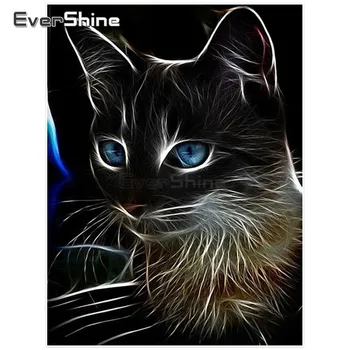 EverShine DIY Diamond Painting Cat Cross Stitch Diamond Mosaic Animals Picture Of Rhinestones Diamond Embroidery Full Display
EverShine DIY Diamond Painting Cat Cross Stitch Diamond Mosaic Animals Picture Of Rhinestones Diamond Embroidery Full Display