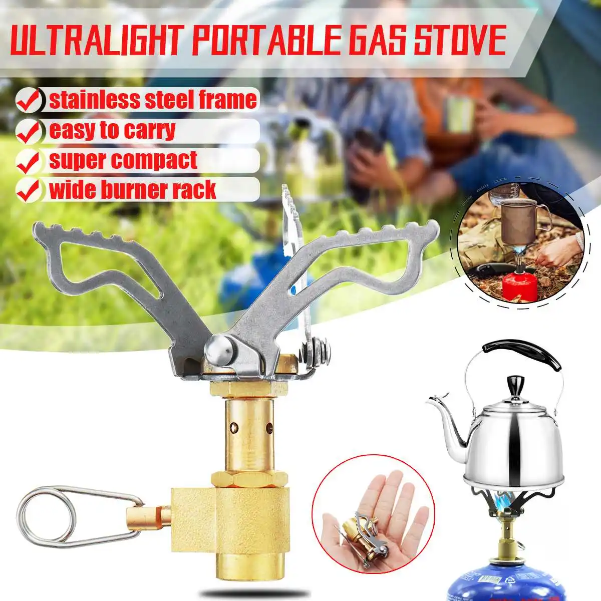 1Pcs Portable Mini Camping Titanium Stove Outdoor Survival Gas Stove Furnace Stove Picnic Cooking Gas Burner Cooker Foldable
1Pcs Portable Mini Camping Titanium Stove Outdoor Survival Gas Stove Furnace Stove Picnic Cooking Gas Burner Cooker Foldable