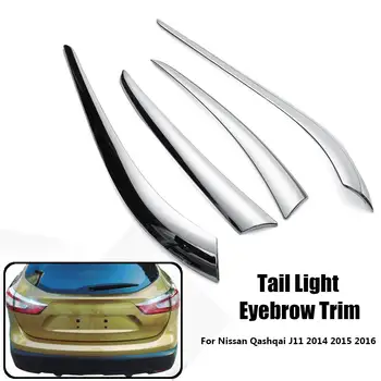 for Nissan Qashqai J11 2014 2015 2016 Car Styling Eyelid Car Tail Light Lamp Eyebrow Cover Trim Chrome Decoration Accessories
for Nissan Qashqai J11 2014 2015 2016 Car Styling Eyelid Car Tail Light Lamp Eyebrow Cover Trim Chrome Decoration Accessories