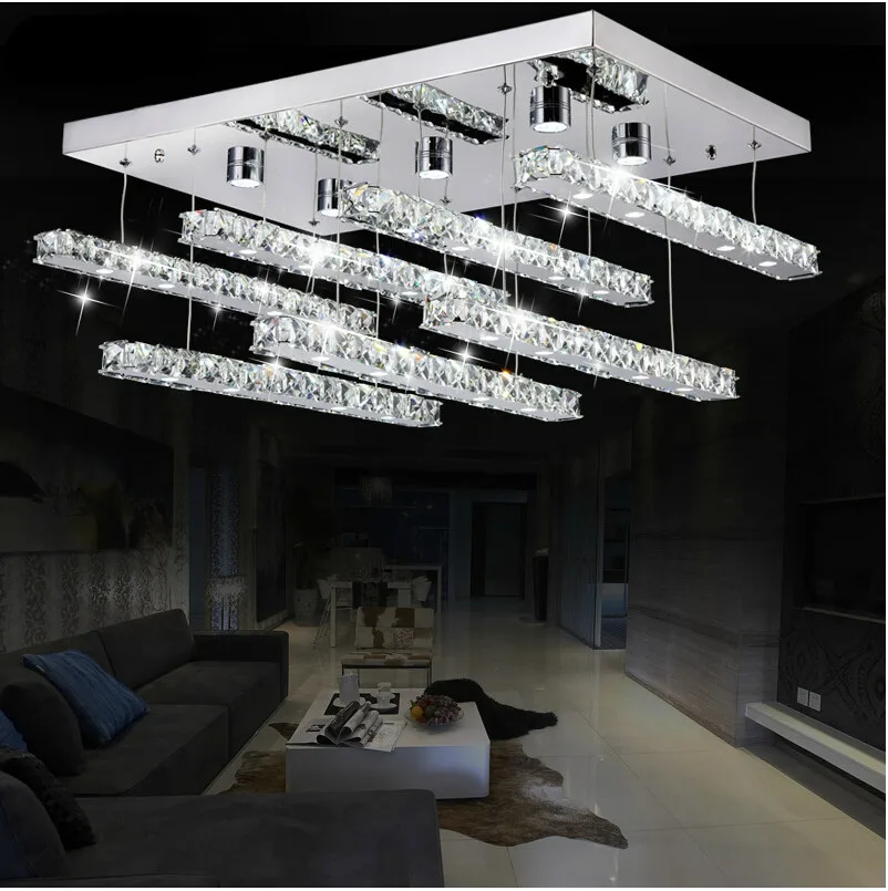 New Luxury K9 Crystal Chandelier Stainless Steel 70w Can Block Dimming Crystal Chandelier Living Led Lamps Modern Pendant Lamp25
New Luxury K9 Crystal Chandelier Stainless Steel 70w Can Block Dimming Crystal Chandelier Living Led Lamps Modern Pendant Lamp25