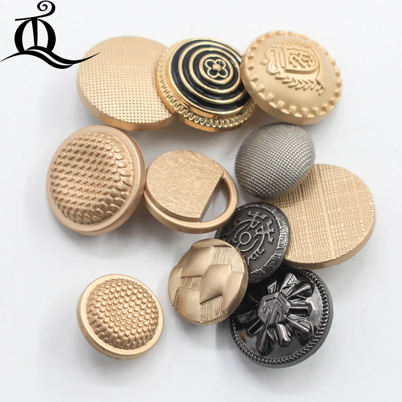 10PCS gold&silver&black diameter of 15mm-25mm metal buttons, clothing accessories, shirt, coat brand buttons,p50
10PCS gold&silver&black diameter of 15mm-25mm metal buttons, clothing accessories, shirt, coat brand buttons,p50