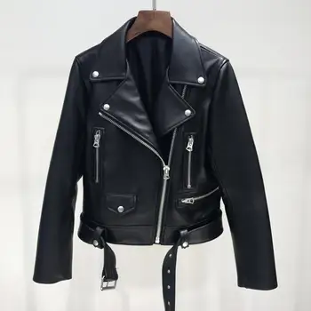 Ailegogo New 2019 Autumn Women Pu Leather Jacket Woman Zipper Belt Short Coat Female Motorcycle Black Faux Leather Outwear
Ailegogo New 2019 Autumn Women Pu Leather Jacket Woman Zipper Belt Short Coat Female Motorcycle Black Faux Leather Outwear