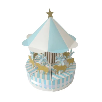 Stylish Creative Delicate Carousel Paper Candy Box Sweet Box Party Favors Treat Boxes Favors Gift Candy Box for Wedding
Stylish Creative Delicate Carousel Paper Candy Box Sweet Box Party Favors Treat Boxes Favors Gift Candy Box for Wedding