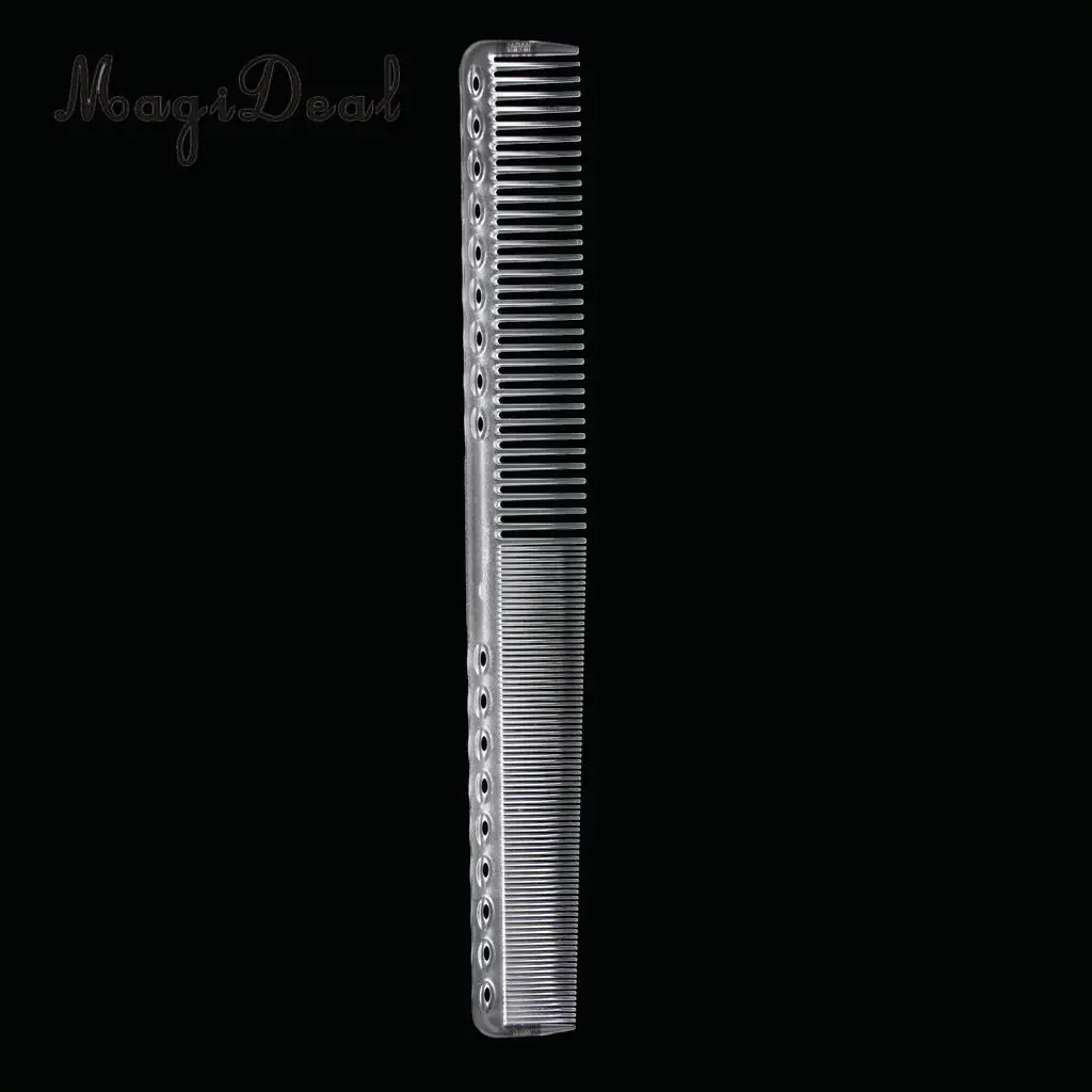 

Clear Hair Cutting Comb Barber Hairdressing Hairstyling Salon Plastic Comb