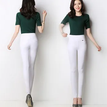 Large Size 4Xl Winter Female Trousers Warm Plus Thick Velvet Pants Solid Slim High Waist Stretch Pencil Pants 
Large Size 4Xl Winter Female Trousers Warm Plus Thick Velvet Pants Solid Slim High Waist Stretch Pencil Pants