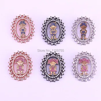 10Pcs New Boy And Girl Oval Shaped Pendants Charms, Crystal Zircon Paved CZ Women Jewelry
10Pcs New Boy And Girl Oval Shaped Pendants Charms, Crystal Zircon Paved CZ Women Jewelry