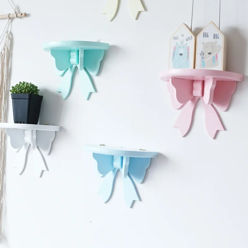 Nordic Style Wooden Bows Shelf For Baby Kids Room Decorations Wall Shelves Storage Rack Organizer Holder Clapboard Photo Props
Nordic Style Wooden Bows Shelf For Baby Kids Room Decorations Wall Shelves Storage Rack Organizer Holder Clapboard Photo Props