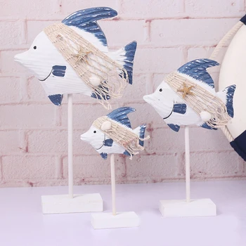 Useber 3 Pcs/set Tropical Fish Decoration Mediterranean Style Pine Wood Engraving Production Indoor Creative Home Decorations
Useber 3 Pcs/set Tropical Fish Decoration Mediterranean Style Pine Wood Engraving Production Indoor Creative Home Decorations