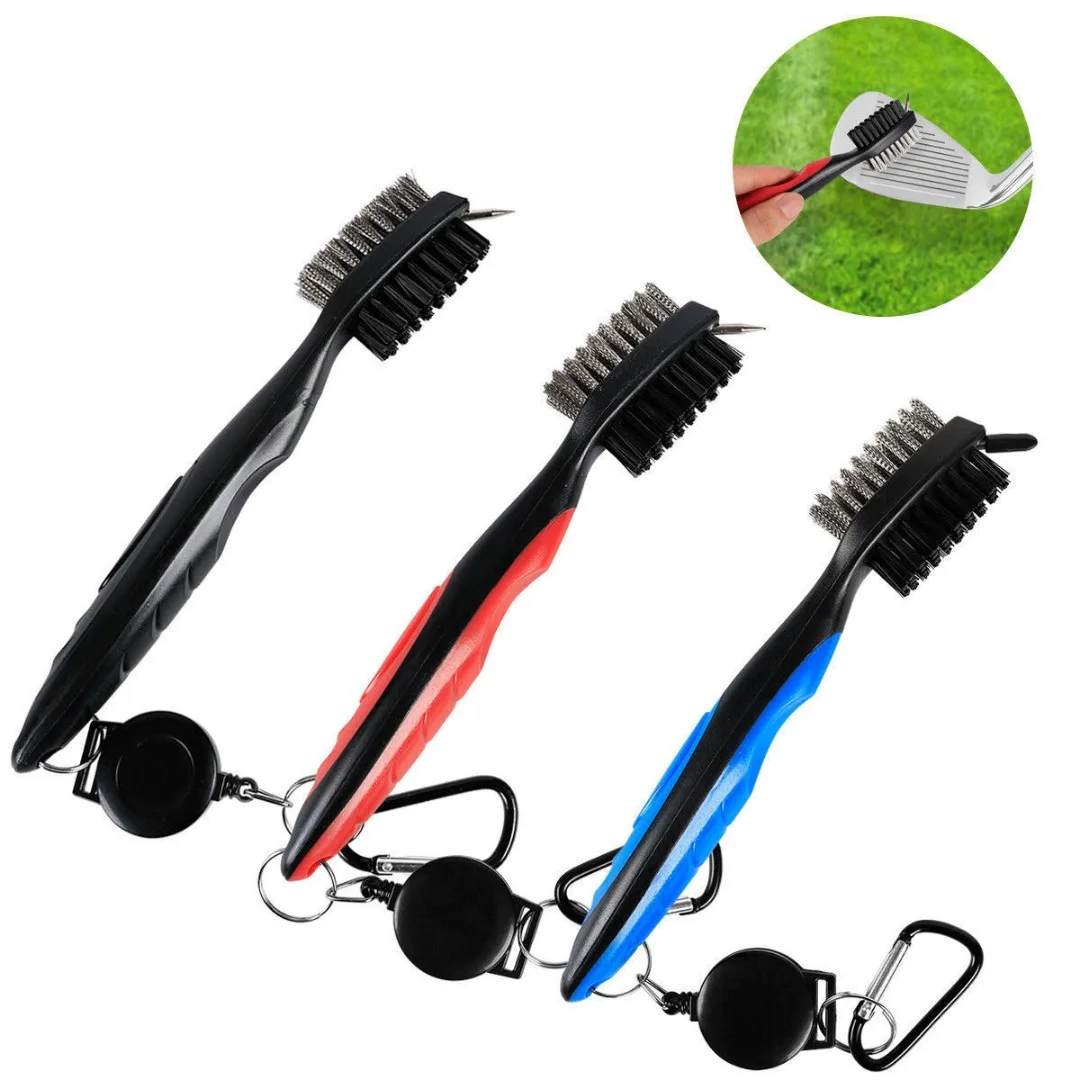 Golf Club Brush 2 Sided Metal Nylon Golf Club Brush Groove Ball Cleaner Kit Cleaning Tool Golf Groove Cleaning Brush Accessories
Golf Club Brush 2 Sided Metal Nylon Golf Club Brush Groove Ball Cleaner Kit Cleaning Tool Golf Groove Cleaning Brush Accessories