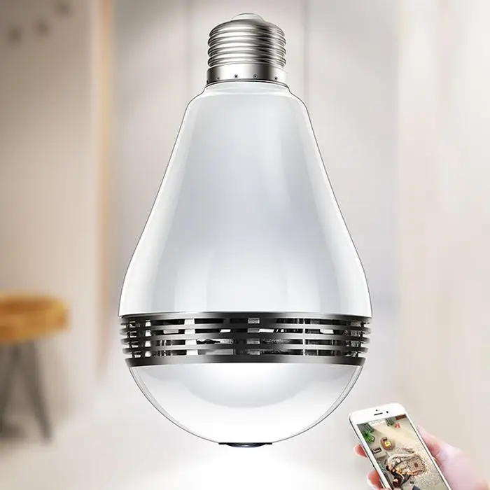 LED Light 960P Wireless Panoramic Home Security WiFi CCTV Fisheye Bulb Lamp IP Camera 360 Degree Home Security Burglar
LED Light 960P Wireless Panoramic Home Security WiFi CCTV Fisheye Bulb Lamp IP Camera 360 Degree Home Security Burglar