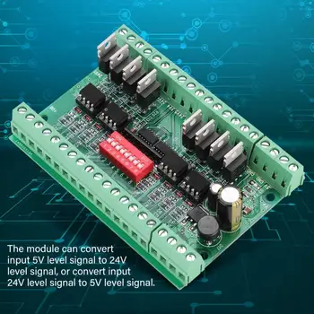 8-Channel Level Converter Module 10MHZ NPN/PNP to NPN 5V/24V SquareWave Signal Conversion Module Level Converter Board
8-Channel Level Converter Module 10MHZ NPN/PNP to NPN 5V/24V SquareWave Signal Conversion Module Level Converter Board