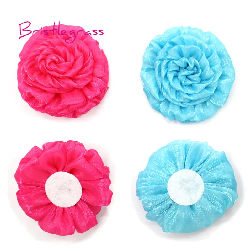 BRISTLEGRASS 2PCS 3.14"8cm Organza Ribbon Flower Bow with Pad Applique Headband Hair Tie Corsage Wedding Dress DIY Sewing Crafts
BRISTLEGRASS 2PCS 3.14"8cm Organza Ribbon Flower Bow with Pad Applique Headband Hair Tie Corsage Wedding Dress DIY Sewing Crafts
