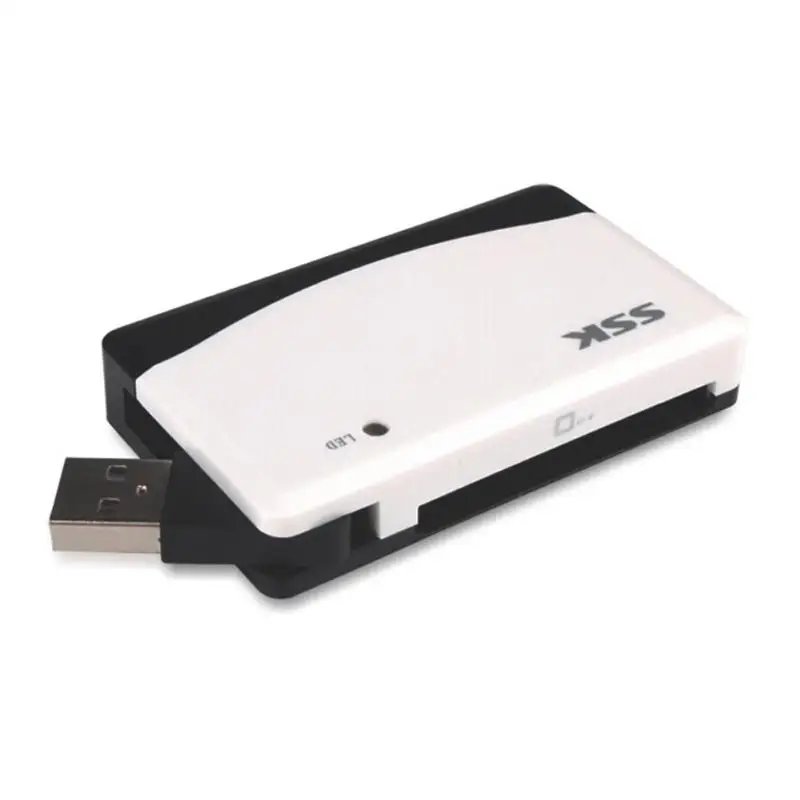 SSK SCRM057 All in 1 USB2.0 Memory Card Reader TF T-Flash MS CF Card Reader USB 2.0, compatible with USB 1.1 hot swappable
SSK SCRM057 All in 1 USB2.0 Memory Card Reader TF T-Flash MS CF Card Reader USB 2.0, compatible with USB 1.1 hot swappable