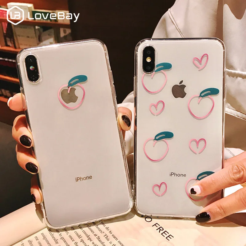 Lovebay For iPhone 7 Case Peach Fruit For iPhone 6 6S 7 8 Plus Soft TPU Transparent Phone Case For iPhone X XR XS Max Back Cover
Lovebay For iPhone 7 Case Peach Fruit For iPhone 6 6S 7 8 Plus Soft TPU Transparent Phone Case For iPhone X XR XS Max Back Cover