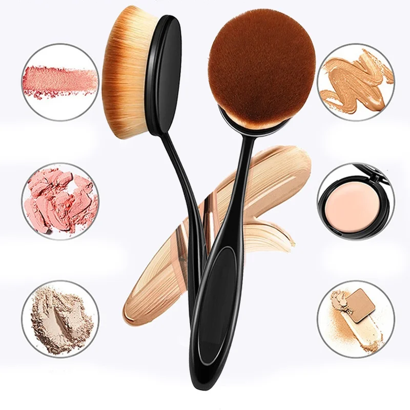 Professional Oval Toothbrush Soft Makeup Blending Brush Eyeshadow Foundation Face Mask Make Up Brushes For Artist 1pcs
Professional Oval Toothbrush Soft Makeup Blending Brush Eyeshadow Foundation Face Mask Make Up Brushes For Artist 1pcs