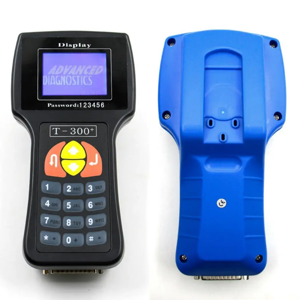 Auto Car Key Programmer Transponder Diagnostic T300 V1.78 Scanner 12V Blue Black Tools |
