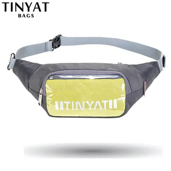 TINYAT Men Waist bag Pack Waterproof Travel Bag for belt Casual Light Belt Bag for Phone Money Canvas bag for waist grey
TINYAT Men Waist bag Pack Waterproof Travel Bag for belt Casual Light Belt Bag for Phone Money Canvas bag for waist grey