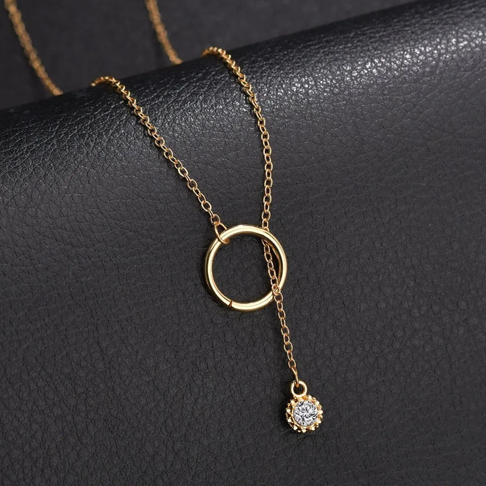 Women Shinning Rhinestone Pendant Necklaces Chain Fashion Style Good Quality Long Necklace Elegant Wedding Necklace Jewelry
Women Shinning Rhinestone Pendant Necklaces Chain Fashion Style Good Quality Long Necklace Elegant Wedding Necklace Jewelry