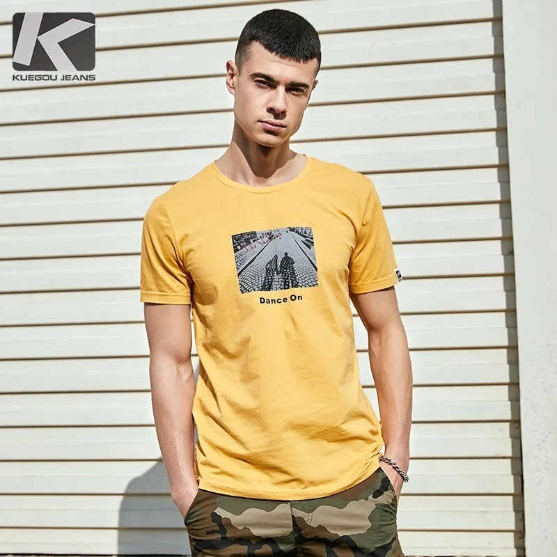 Summer 20119 Men T Shirt Cotton Print Black White Yellow Color Man Fashion Short Sleeve Slim T-shirt Male Tops Tee Shirt 09328
Summer 20119 Men T Shirt Cotton Print Black White Yellow Color Man Fashion Short Sleeve Slim T-shirt Male Tops Tee Shirt 09328