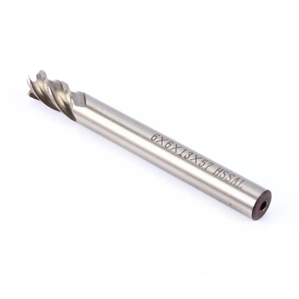 1pc 6mm x 6mm 4Flute HSS Aluminium End Mill Cutter Extended CNC Bit Incisive Strong and Durable Hot
1pc 6mm x 6mm 4Flute HSS Aluminium End Mill Cutter Extended CNC Bit Incisive Strong and Durable Hot