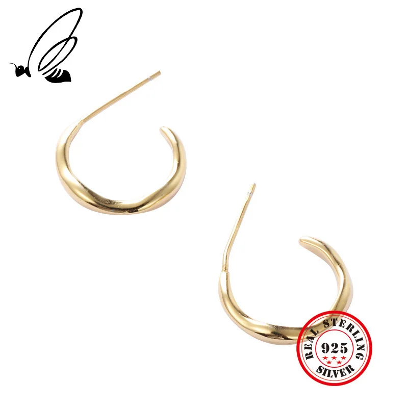 100% 925 Sterling Silver Needle Will Circle Ear Nail Concise Generous Design Joker Earrings Earring For Woman
100% 925 Sterling Silver Needle Will Circle Ear Nail Concise Generous Design Joker Earrings Earring For Woman