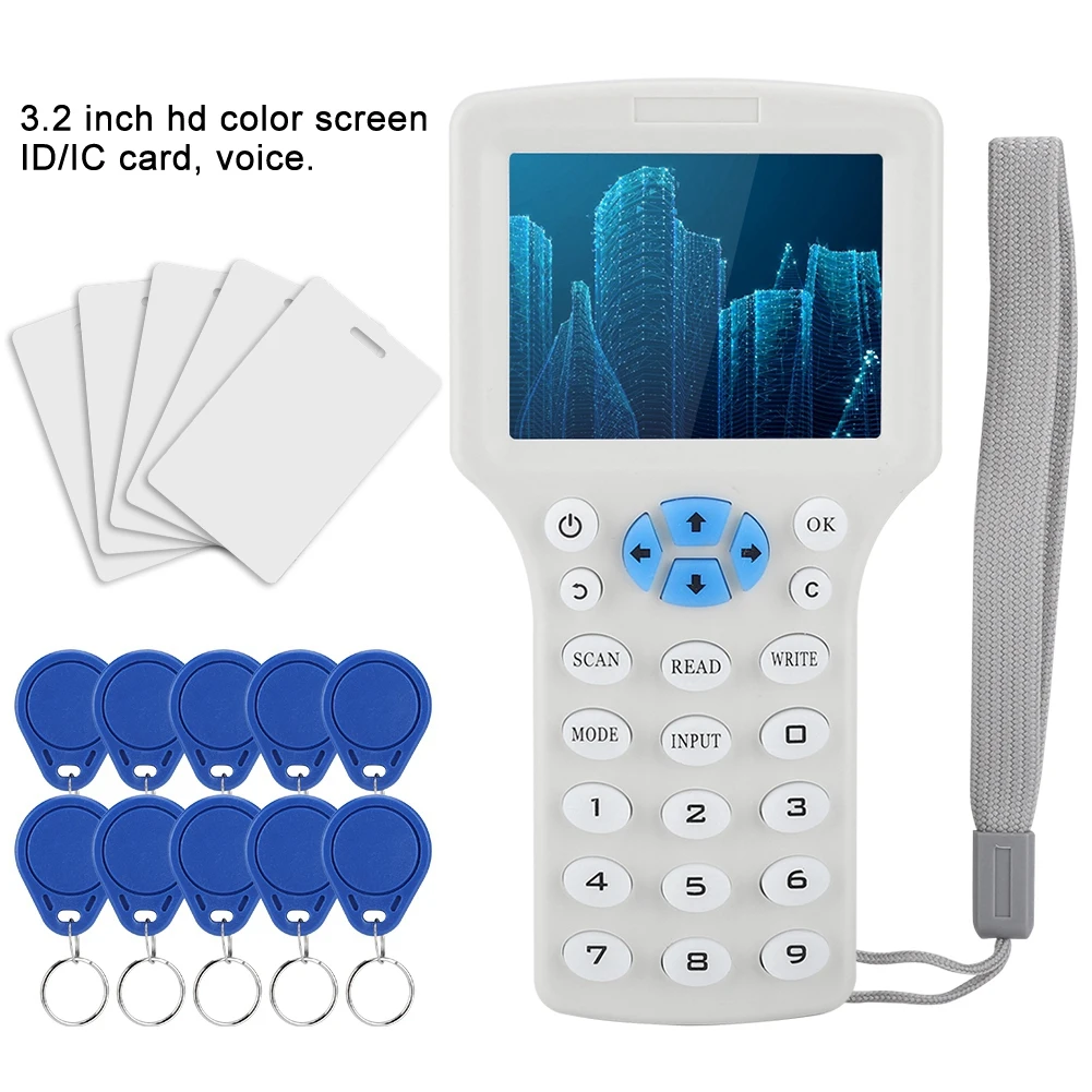Multi Frequency Identification RFID ID Card Access Control Copy Machine Reader Kit High Quality
Multi Frequency Identification RFID ID Card Access Control Copy Machine Reader Kit High Quality