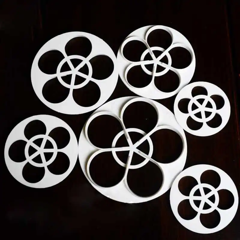 6pcs/set 6Size Rose Flower Fondant Mould Cake Cookie Paste Plunger Cutter Decorating Mold Tool
6pcs/set 6Size Rose Flower Fondant Mould Cake Cookie Paste Plunger Cutter Decorating Mold Tool