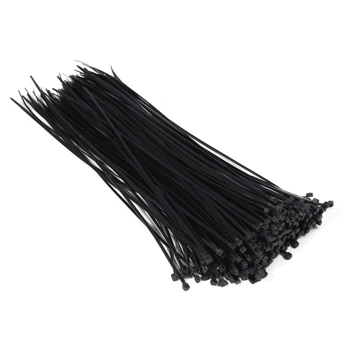 250Pcs/pack 4*250MM 4*300MM 4*350MM 3mm Black Color Factory Standard Self-locking Plastic Nylon Cable Ties, Wire Zip Tie Hot
250Pcs/pack 4*250MM 4*300MM 4*350MM 3mm Black Color Factory Standard Self-locking Plastic Nylon Cable Ties, Wire Zip Tie Hot