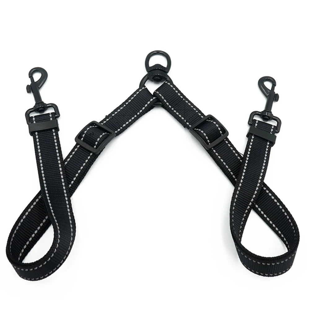 Double Leash Coupler for Large Dogs Adjustable Heavy Duty Nylon Splitter for Two Big Dogs
Double Leash Coupler for Large Dogs Adjustable Heavy Duty Nylon Splitter for Two Big Dogs