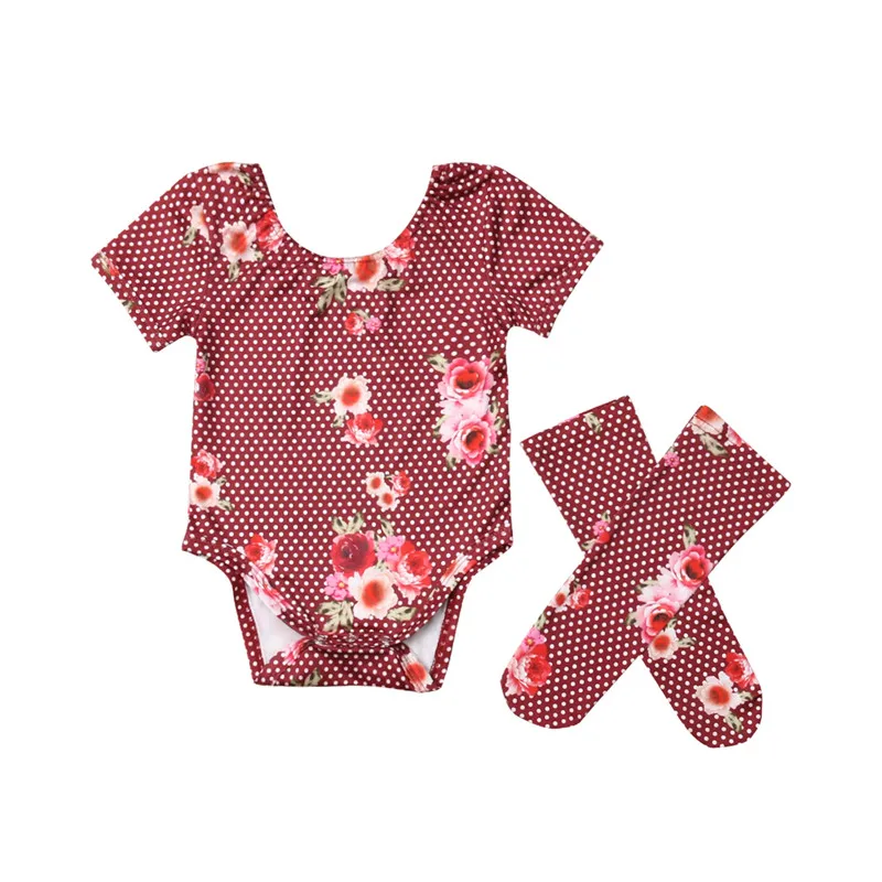 Lovely Newborn Toddler Kids Baby Girl clothes short sleeve round neck Geometry Bodysuit Floral print stocking 2pc Toddler Outfit
Lovely Newborn Toddler Kids Baby Girl clothes short sleeve round neck Geometry Bodysuit Floral print stocking 2pc Toddler Outfit